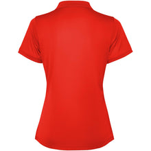 Load image into Gallery viewer, Tormo 125 g/m² short sleeve women's polo  — Red (back)