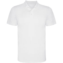 Load image into Gallery viewer, Monzha 150 g/m² short sleeve men's sports polo — White