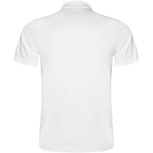 Load image into Gallery viewer, Monzha 150 g/m² short sleeve men's sports polo — White (back)