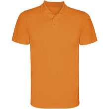 Load image into Gallery viewer, Monzha 150 g/m² short sleeve men's sports polo — Fluor Orange