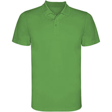 Load image into Gallery viewer, Monzha 150 g/m² short sleeve men's sports polo — Fern green