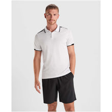 Load image into Gallery viewer, Tamil 150 g/m² short sleeve women's sports polo — lifestyle