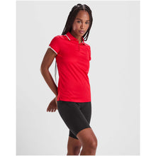 Load image into Gallery viewer, Tamil 150 g/m² short sleeve women's sports polo — lifestyle