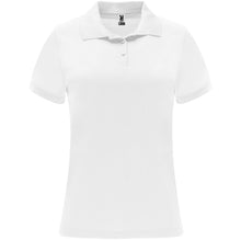 Load image into Gallery viewer, Monzha 150 g/m² short sleeve women's sports polo — White