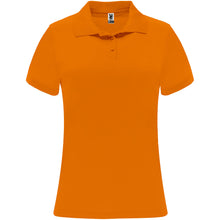 Load image into Gallery viewer, Monzha 150 g/m² short sleeve women's sports polo — Fluor Orange