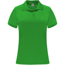 Load image into Gallery viewer, Monzha 150 g/m² short sleeve women's sports polo — Fern green