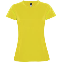 Load image into Gallery viewer, Montecarlo 150 g/m² short sleeve women's sports t-shirt — Yellow