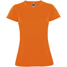 Load image into Gallery viewer, Montecarlo 150 g/m² short sleeve women's sports t-shirt — Fluor Orange