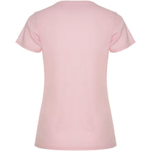 Load image into Gallery viewer, Montecarlo 150 g/m² short sleeve women's sports t-shirt — Light pink (back)