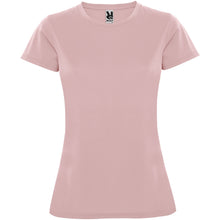 Load image into Gallery viewer, Montecarlo 150 g/m² short sleeve women's sports t-shirt — Light pink
