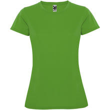 Load image into Gallery viewer, Montecarlo 150 g/m² short sleeve women's sports t-shirt — Fern green