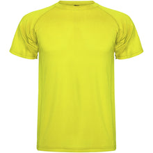Load image into Gallery viewer, Montecarlo 150 g/m² short sleeve men's sports t-shirt — Fluor Yellow