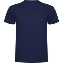 Load image into Gallery viewer, Montecarlo 150 g/m² short sleeve men's sports t-shirt — Navy Blue