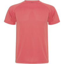 Load image into Gallery viewer, Montecarlo 150 g/m² short sleeve men's sports t-shirt — Fluor Coral