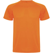 Load image into Gallery viewer, Montecarlo 150 g/m² short sleeve men's sports t-shirt — Fluor Orange