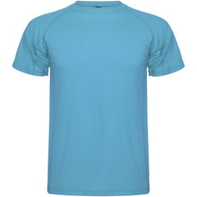Load image into Gallery viewer, Montecarlo 150 g/m² short sleeve men's sports t-shirt — Turquoise