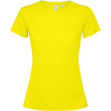 Load image into Gallery viewer, Estoril 125 g/m² short sleeve women's t-shirt — Fluor Yellow