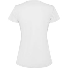 Load image into Gallery viewer, Estoril 125 g/m² short sleeve women's t-shirt — White (back)