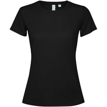 Load image into Gallery viewer, Estoril 125 g/m² short sleeve women's t-shirt — Black
