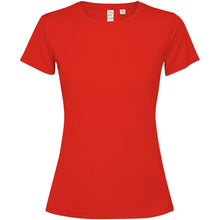Load image into Gallery viewer, Estoril 125 g/m² short sleeve women's t-shirt — Red
