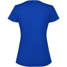 Load image into Gallery viewer, Estoril 125 g/m² short sleeve women's t-shirt — Royal blue (back)
