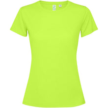 Load image into Gallery viewer, Estoril 125 g/m² short sleeve women's t-shirt — Fluor Green