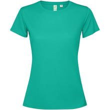 Load image into Gallery viewer, Estoril 125 g/m² short sleeve women's t-shirt — Jade green