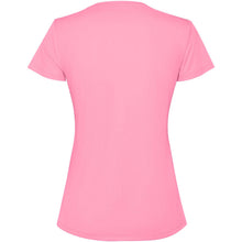 Load image into Gallery viewer, Estoril 125 g/m² short sleeve women's t-shirt — Silk pink (back)