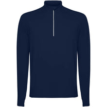 Load image into Gallery viewer, Estambul 200 g/m² long sleeve men's half zip sweatshirt — Navy Blue