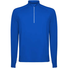 Load image into Gallery viewer, Estambul 200 g/m² long sleeve men's half zip sweatshirt — Royal blue