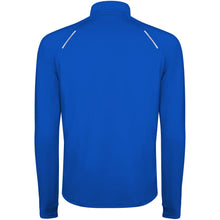 Load image into Gallery viewer, Estambul 200 g/m² long sleeve men's half zip sweatshirt — Royal blue (back)