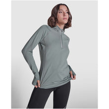 Load image into Gallery viewer, Estambul 200 g/m² long sleeve women's half zip sweatshirt — lifestyle