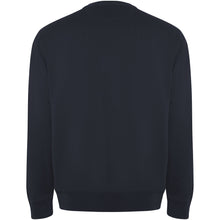 Load image into Gallery viewer, Batian 300 g/m² organic cotton unisex crewneck sweater — Navy Blue (back)