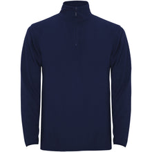Load image into Gallery viewer, Himalaya men's quarter zip fleece jacket — Navy Blue