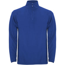Load image into Gallery viewer, Himalaya men's quarter zip fleece jacket — Royal blue