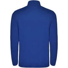 Load image into Gallery viewer, Himalaya men's quarter zip fleece jacket — Royal blue (back)