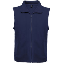 Load image into Gallery viewer, Bellagio unisex fleece bodywarmer — Navy Blue