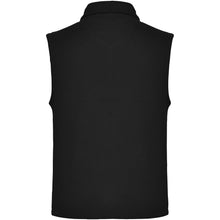 Load image into Gallery viewer, Bellagio unisex fleece bodywarmer — Black (back)