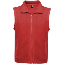 Load image into Gallery viewer, Bellagio unisex fleece bodywarmer — Red