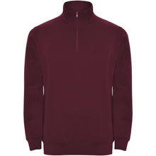 Load image into Gallery viewer, Aneto 280 g/m2 quarter zip sweater — Garnet