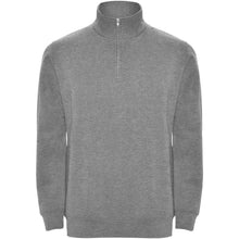 Load image into Gallery viewer, Aneto 280 g/m2 quarter zip sweater — Heather grey