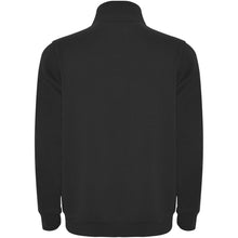 Load image into Gallery viewer, Aneto 280 g/m2 quarter zip sweater — Black (back)