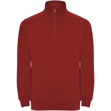 Load image into Gallery viewer, Aneto 280 g/m2 quarter zip sweater — Red