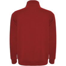 Load image into Gallery viewer, Aneto 280 g/m2 quarter zip sweater — Red (back)