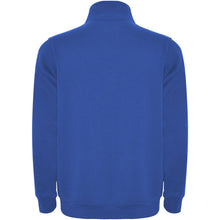 Load image into Gallery viewer, Aneto 280 g/m2 quarter zip sweater — Royal blue (back)