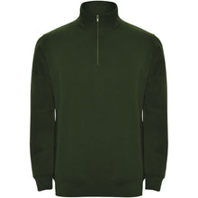 Load image into Gallery viewer, Aneto 280 g/m2 quarter zip sweater — Bottle green