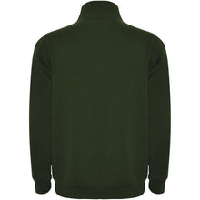 Load image into Gallery viewer, Aneto 280 g/m2 quarter zip sweater — Bottle green (back)