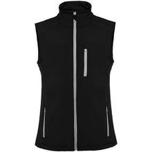 Load image into Gallery viewer, Nevada unisex softshell bodywarmer — Black