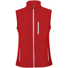 Load image into Gallery viewer, Nevada unisex softshell bodywarmer — Red