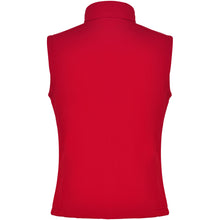 Load image into Gallery viewer, Nevada unisex softshell bodywarmer — Red (back)
